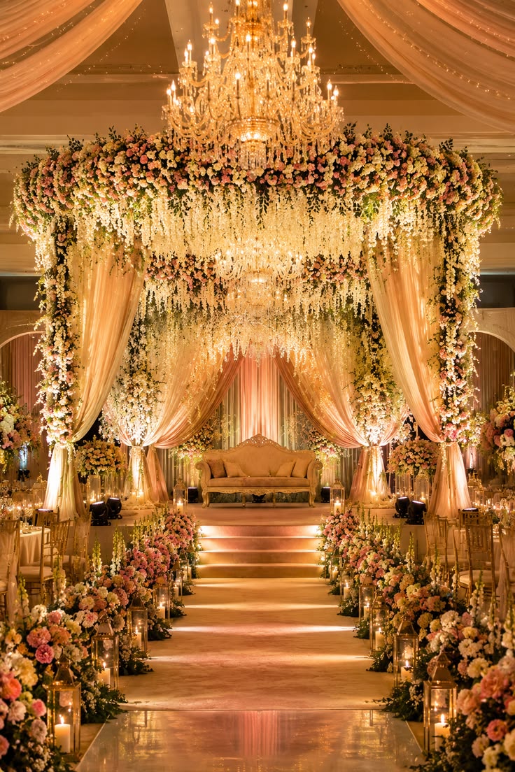 Mandap & Floral Decor at Shadab