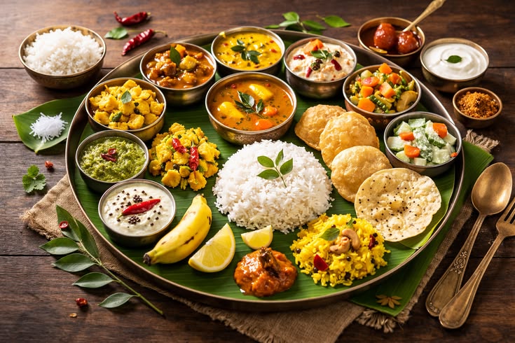Traditional Thali Catering at Shadab